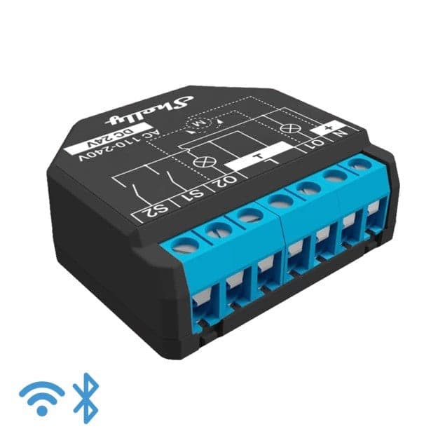 Shelly Plus 2Pm - Smart Relay Tapparelle 16A Ac/Dc Wifi + Pm in Misuratori di potenza Ebricowill - Palermo, commercioVirtuoso.it