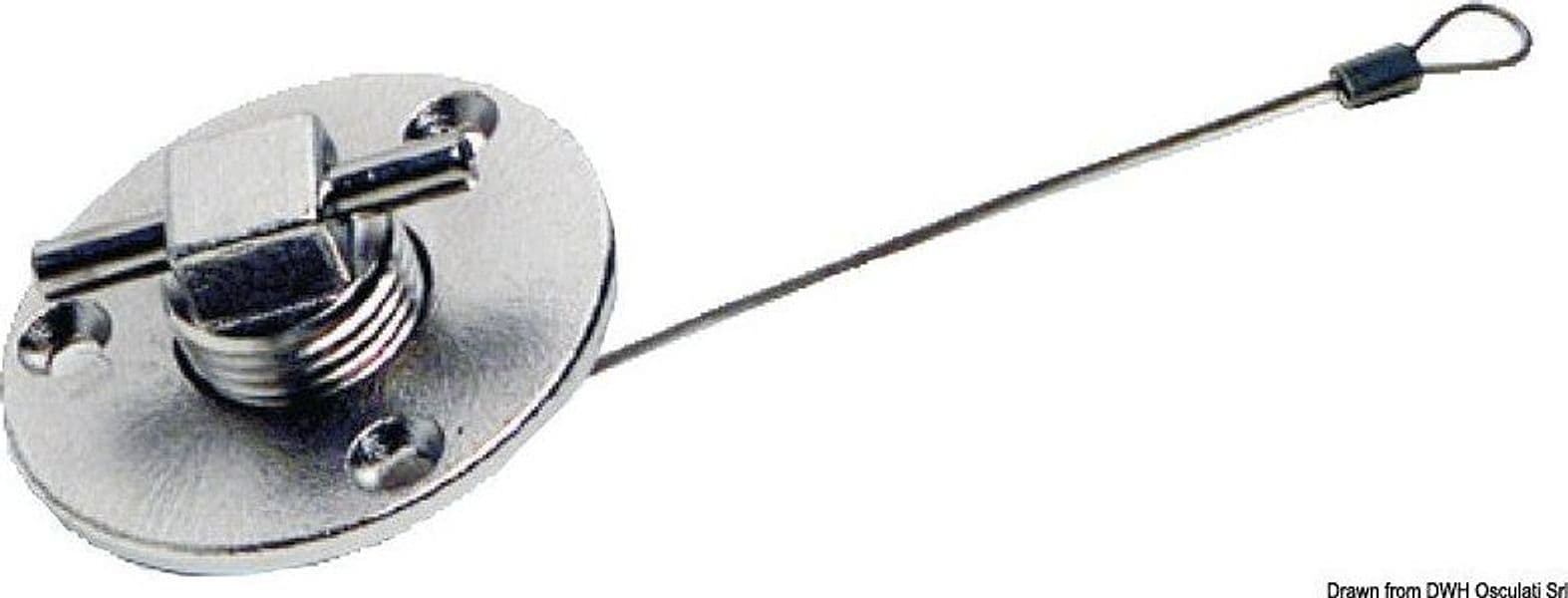 Tappo Inox Scarico Acqua Apertura Manuale A T in Accessori e parti Ebricowill - Palermo, commercioVirtuoso.it