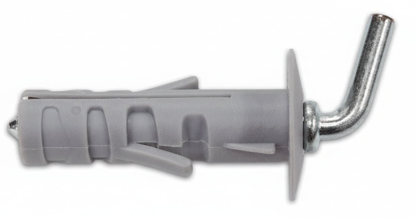 Tasselli Nylon Ca9X40 Gancio Corto Conf Pz10 in Tasselli a espansione Ebricowill - Palermo, commercioVirtuoso.it