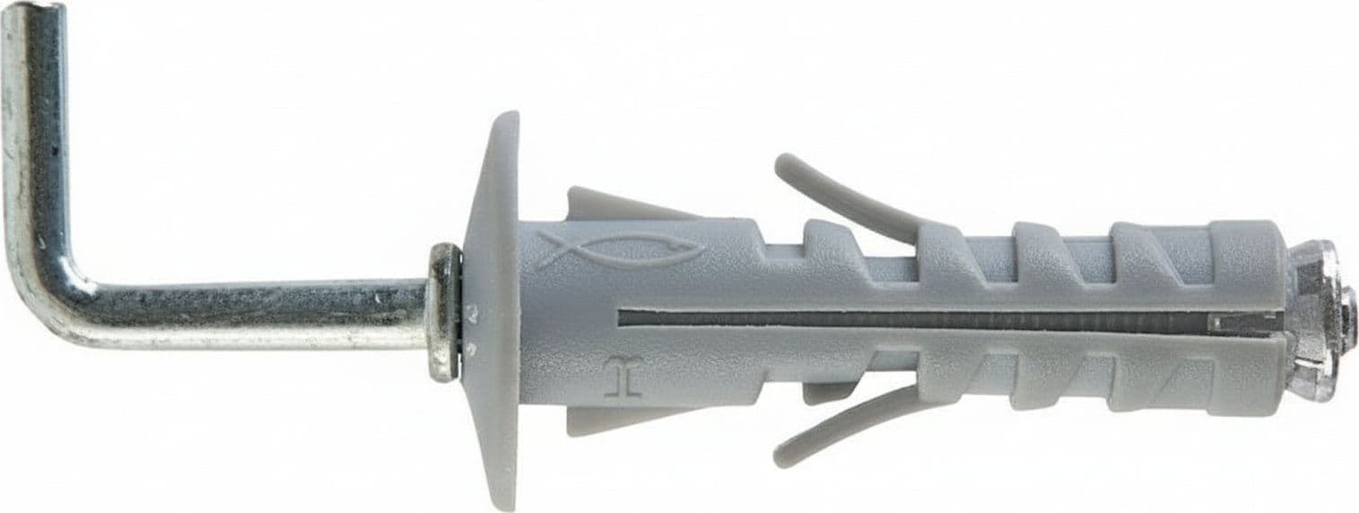 Tasselli Nylon Ca9X40 Gancio Lungo Pz10 in Tasselli a espansione Ebricowill - Palermo, commercioVirtuoso.it