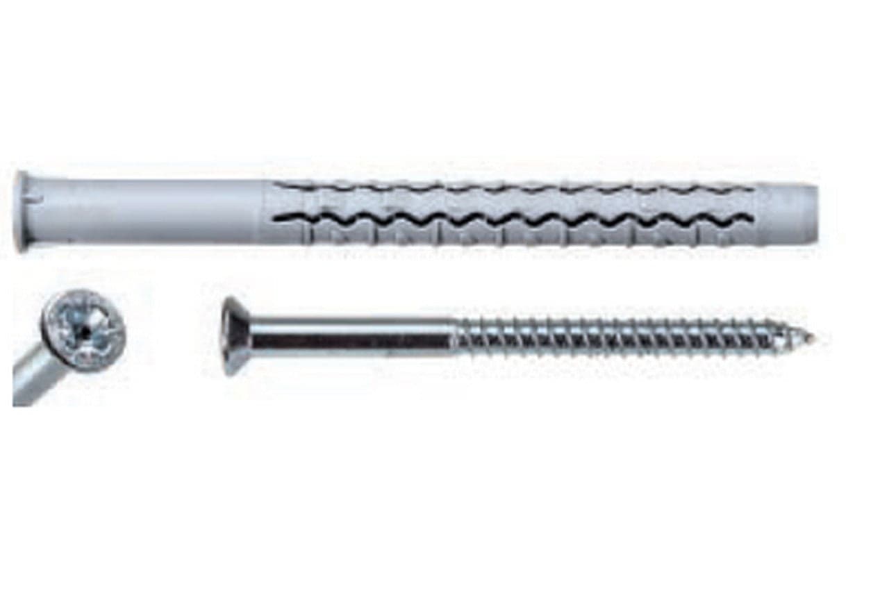 Tasselli Nylon Gxl880V 8X80 C/Vite Pz100 in Tasselli a espansione Ebricowill - Palermo, commercioVirtuoso.it