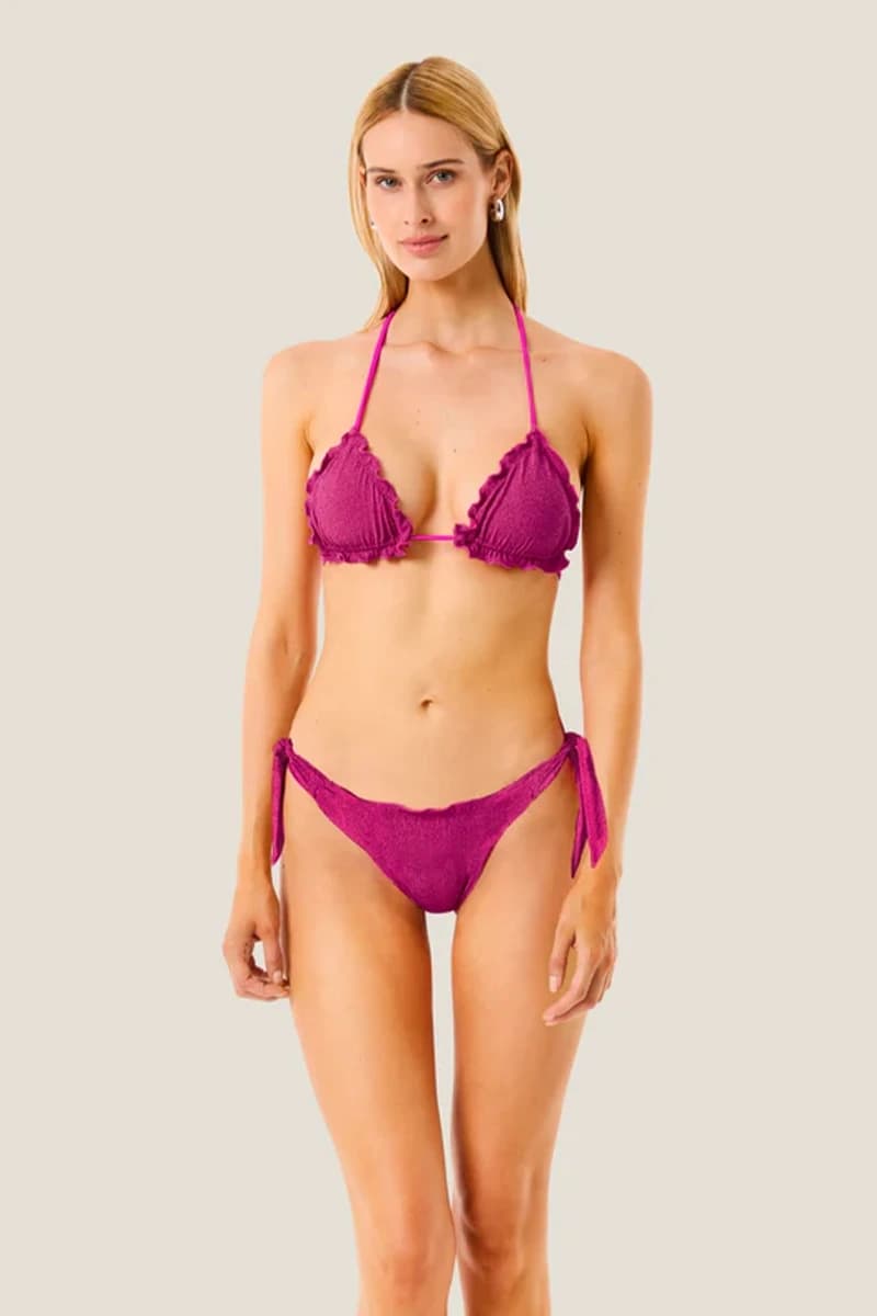 Bikini triangolo e slip annodato Color Lurex | 4GIVENESS in prodotto You Store - Messina, commercioVirtuoso.it