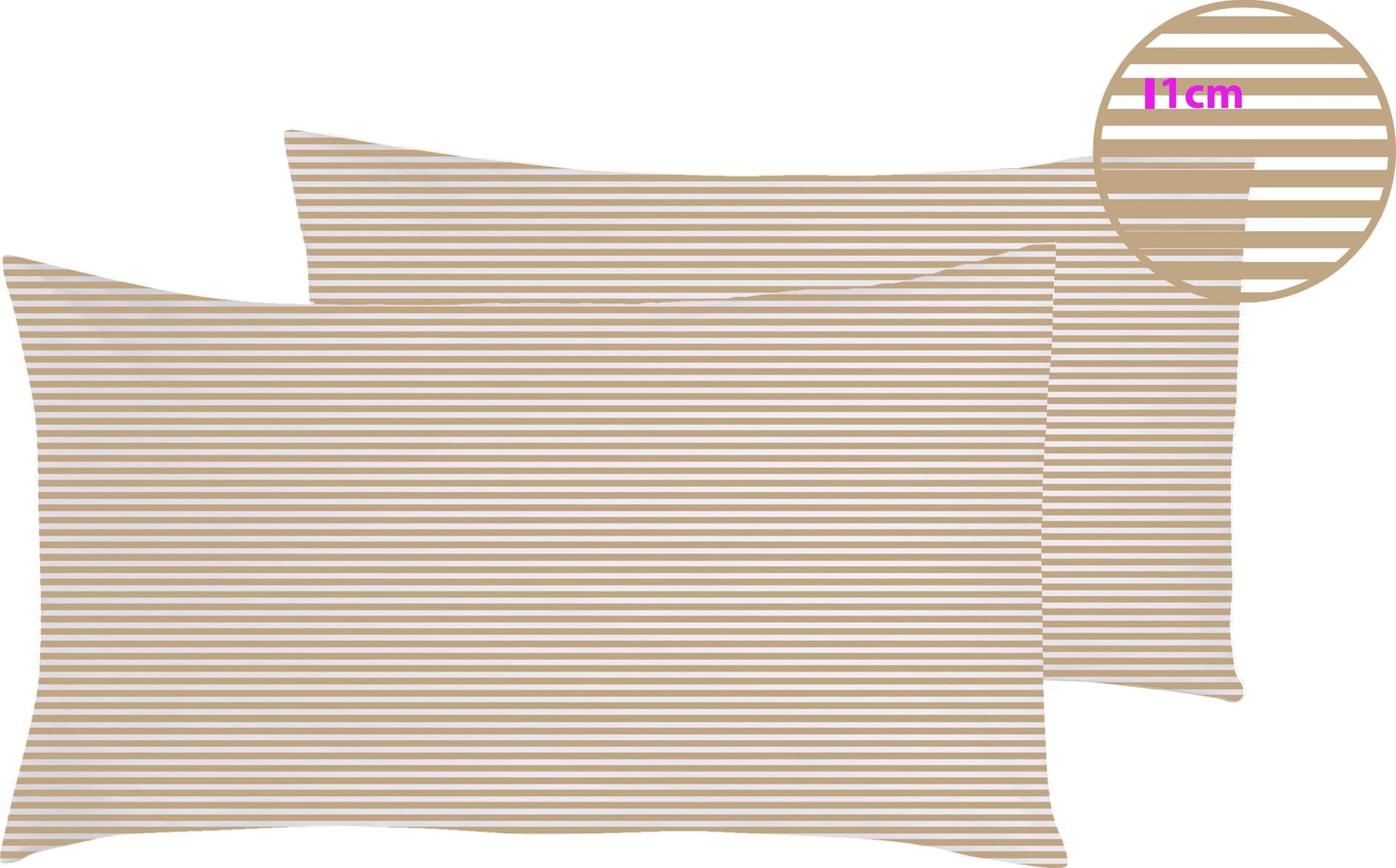 Set 2 federe coppia di federe stampa digitale 100% cotone Made in Italy RIGA SABBIA in Federe Vanita di raso - Sesto San Giovanni, commercioVirtuoso.it