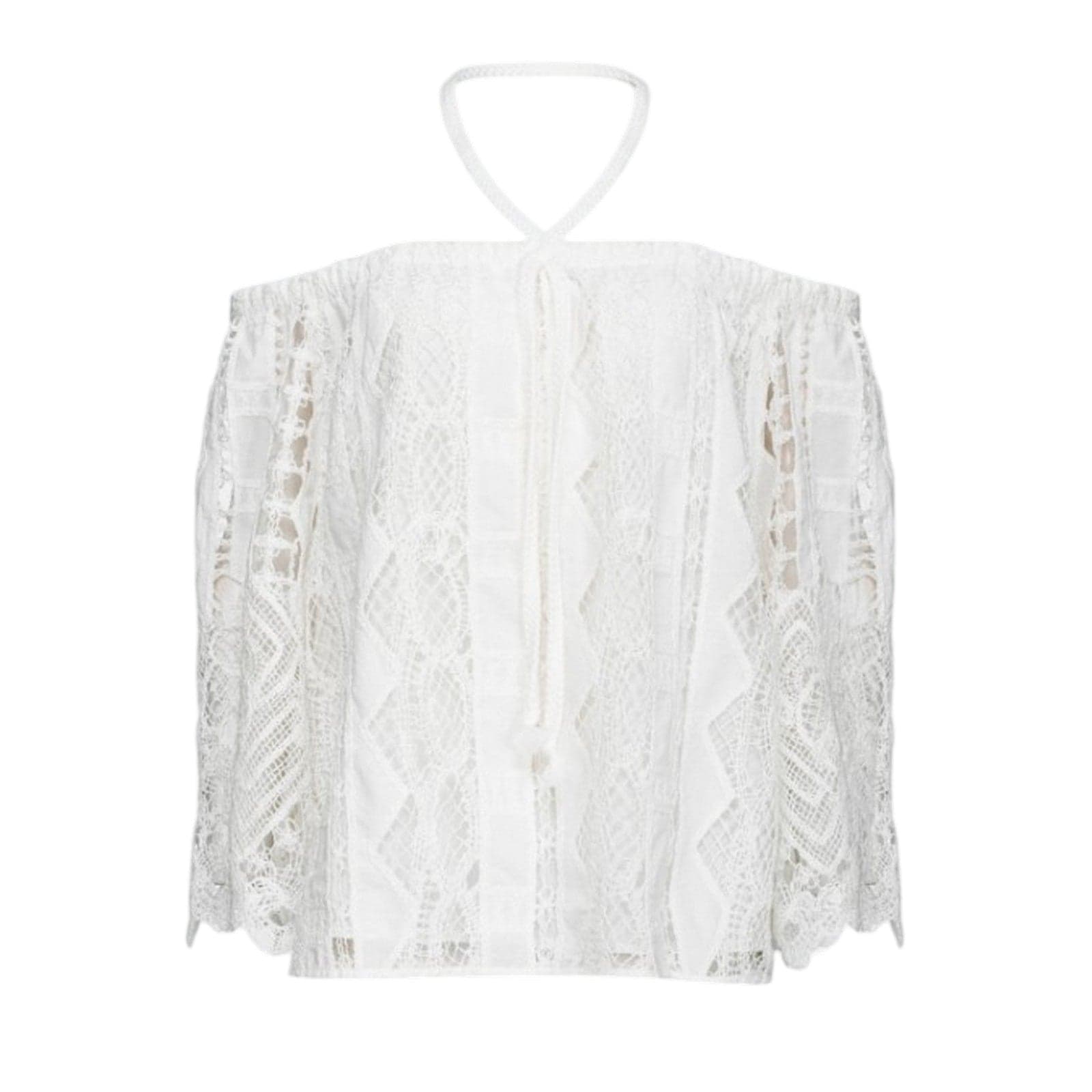 Pinko bluse donna pinko - notorius blusa sangallo - bianco da donna in Bluse e camicie Drestige - Casamassima, commercioVirtuoso.it
