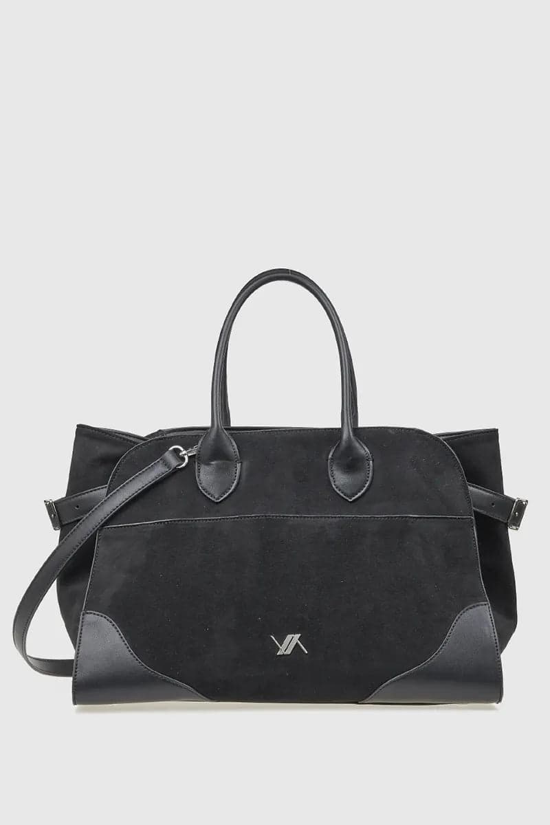 VERDE FASHION | Borsa tote in ecopelle e camoscio in Borse a spalla You Store - Messina, commercioVirtuoso.it