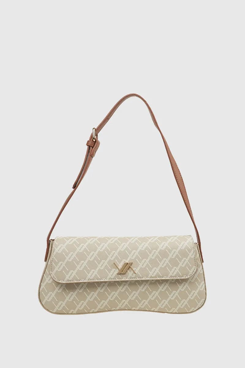 VERDE FASHION | Borsa baguette a spalla