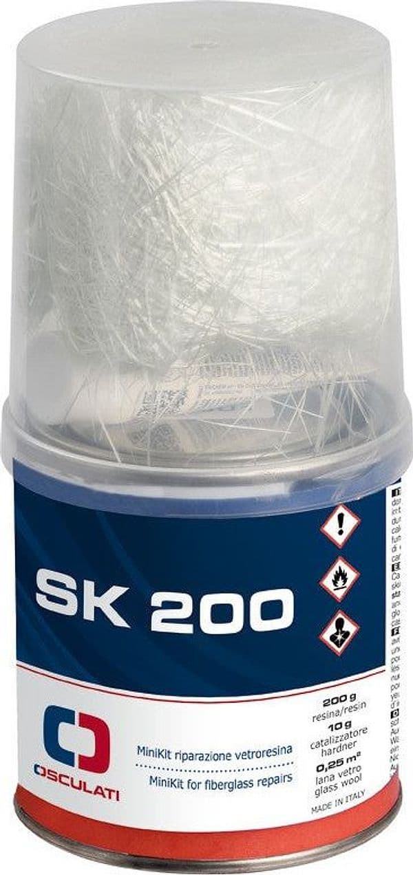 Vetroresina Minikit Osculati Sk 200 Kg. 0,200 in Stucchi adesivi e sigillanti Ebricowill - Palermo, commercioVirtuoso.it
