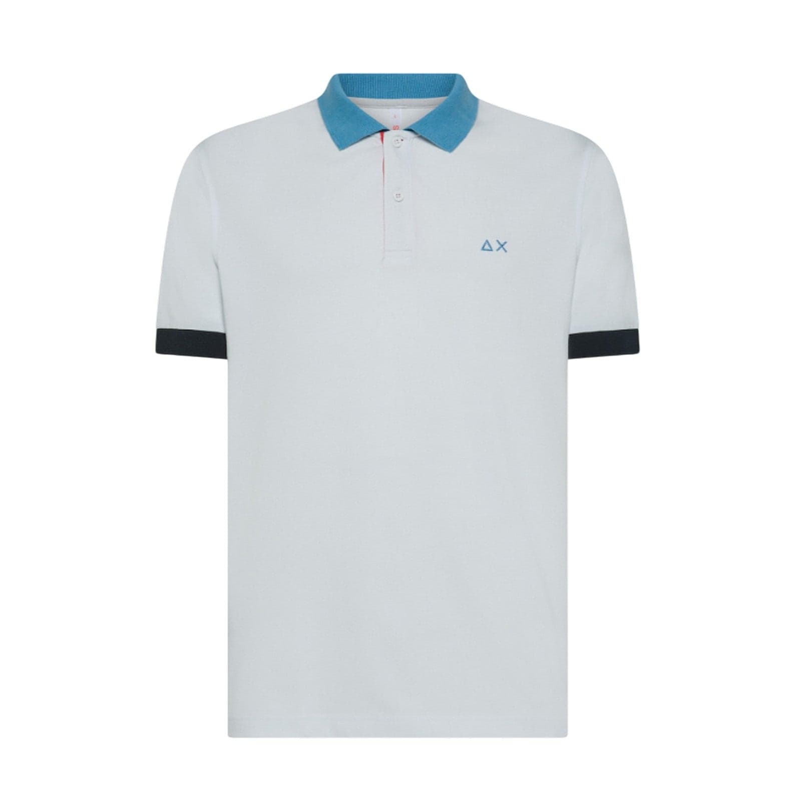 SUN68 polo uomo sun68 - polo 3 color way s/s - bianco da uomo in Polo Drestige - Casamassima, commercioVirtuoso.it