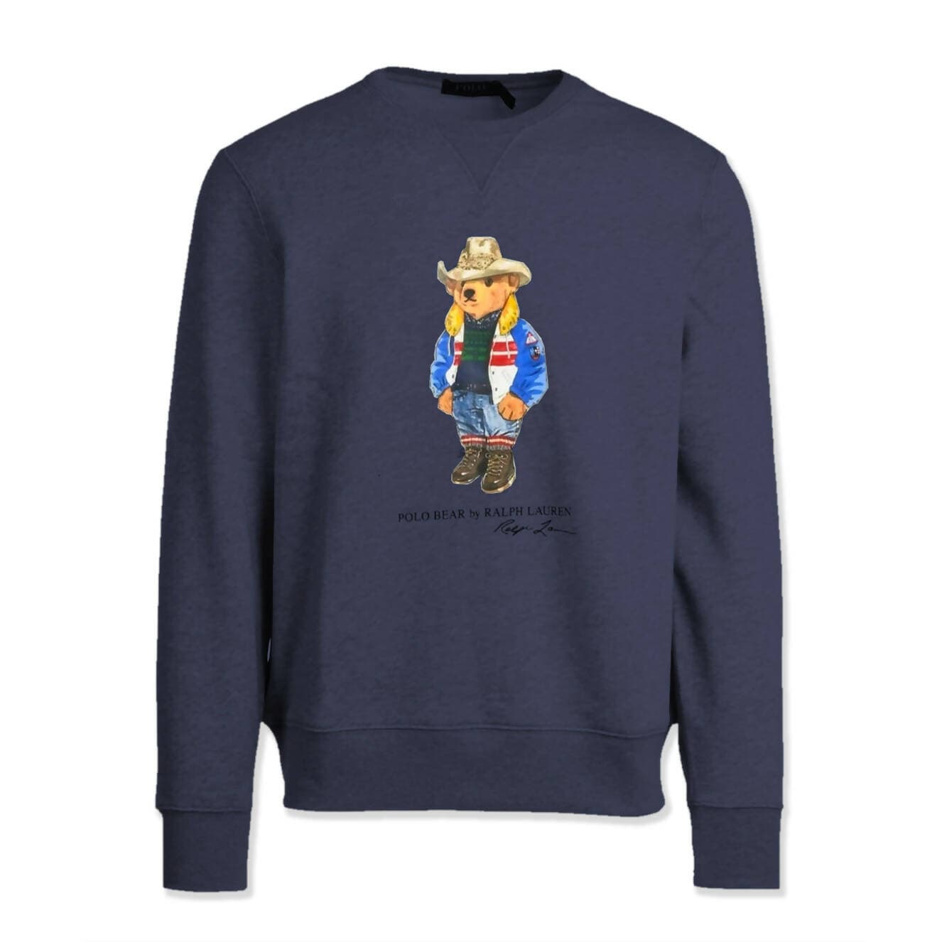Polo Ralph Lauren Felpa Uomo Polo Bear Men's Sweatshirt Girocollo Stampa Orso Orsetto Polsini A Coste Felpa Senza Cappuccio in Felpe senza cappuccio Euforia - Bronte, commercioVirtuoso.it