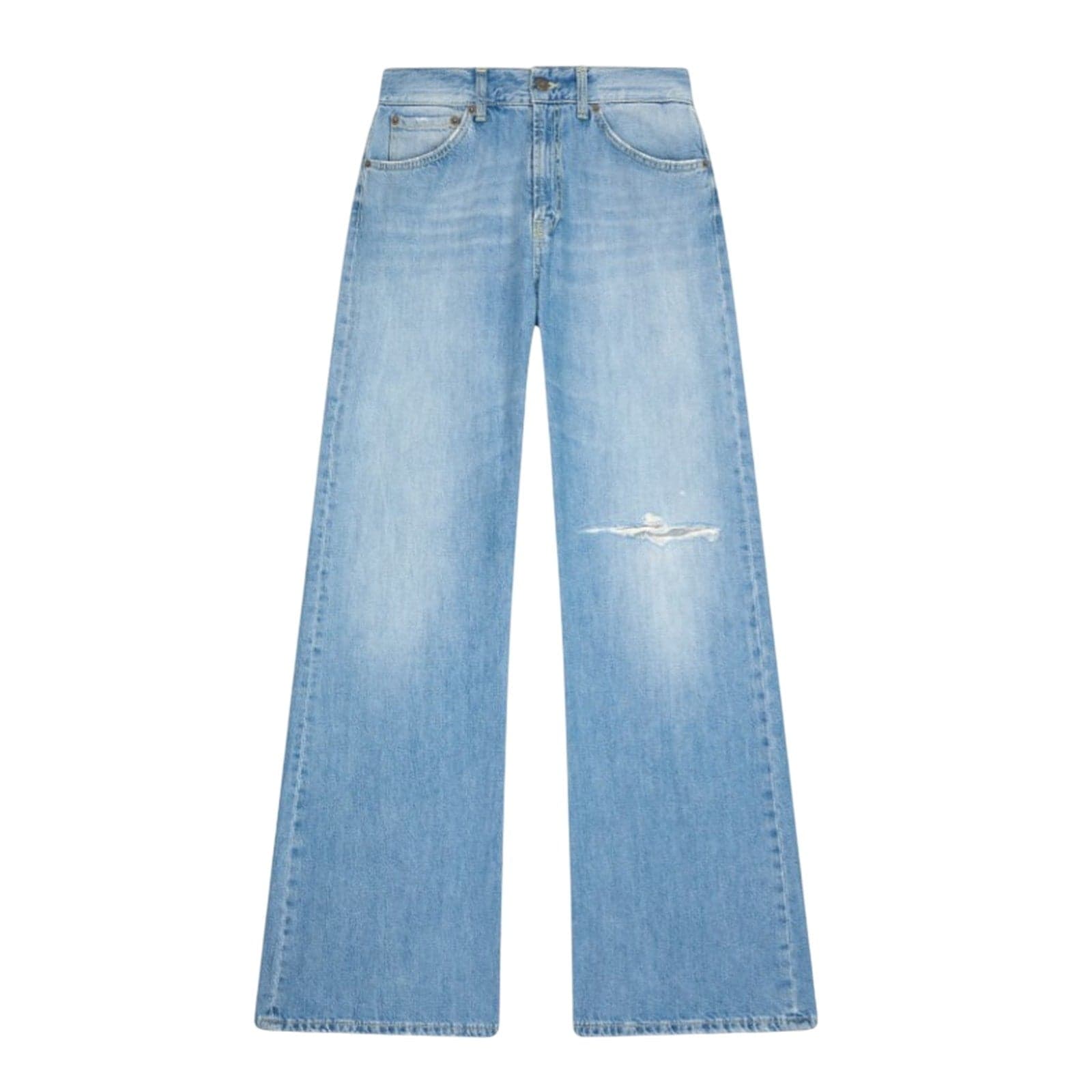 DONDUP pantaloni donna dondup - pantalone amber - denim da donna in Jeans Drestige - Casamassima, commercioVirtuoso.it