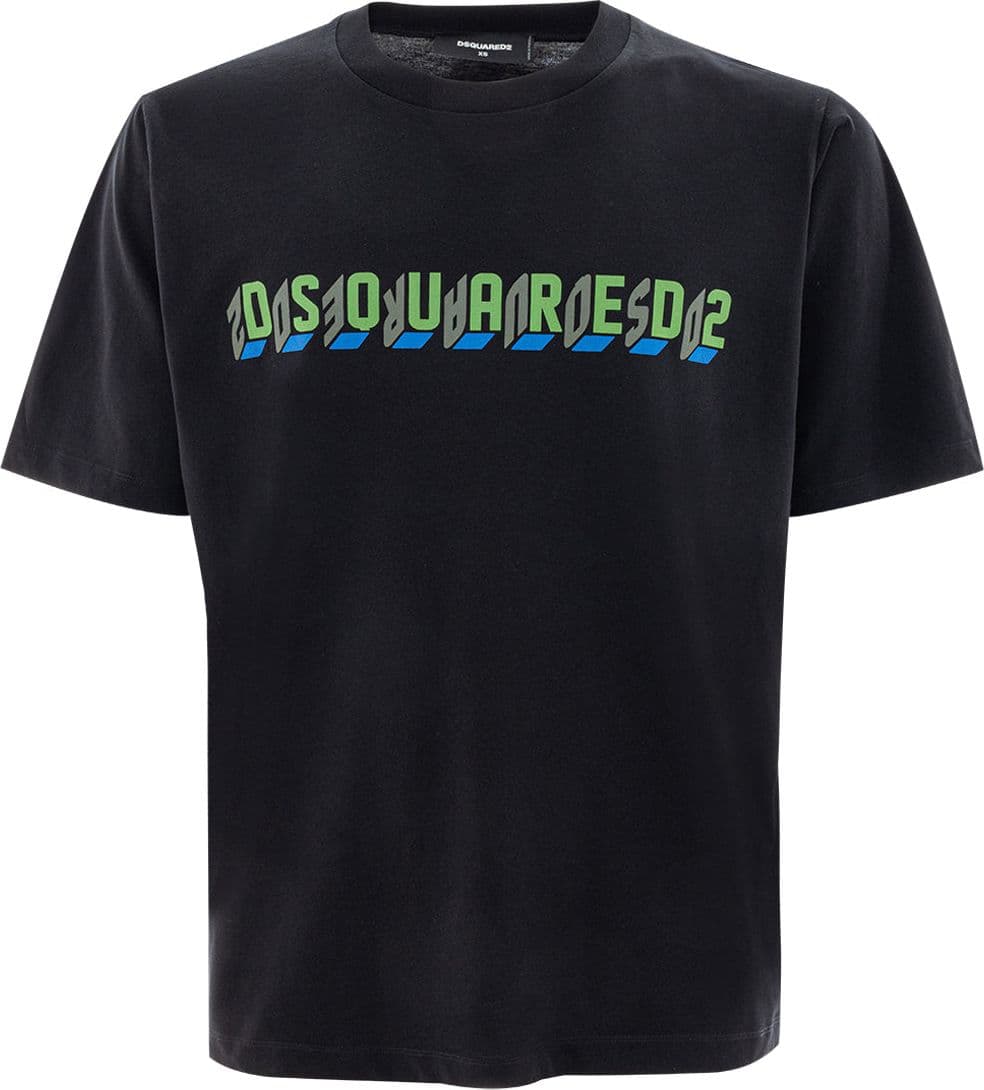 DSQUARED2 T-Shirt Over con Logo Dsquared2 da uomo in T-shirt Drestige - Casamassima, commercioVirtuoso.it