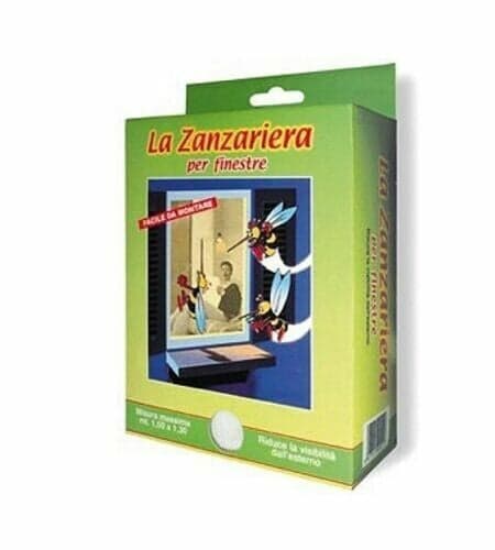 Zanzariera Adesiva Mt1,5X1,8 Finestra Bianca in Porte con zanzariera Ebricowill - Palermo, commercioVirtuoso.it