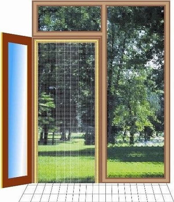 Zanzariera Adesiva X Porte Cm 75X250 Bianca in Porte con zanzariera Ebricowill - Palermo, commercioVirtuoso.it