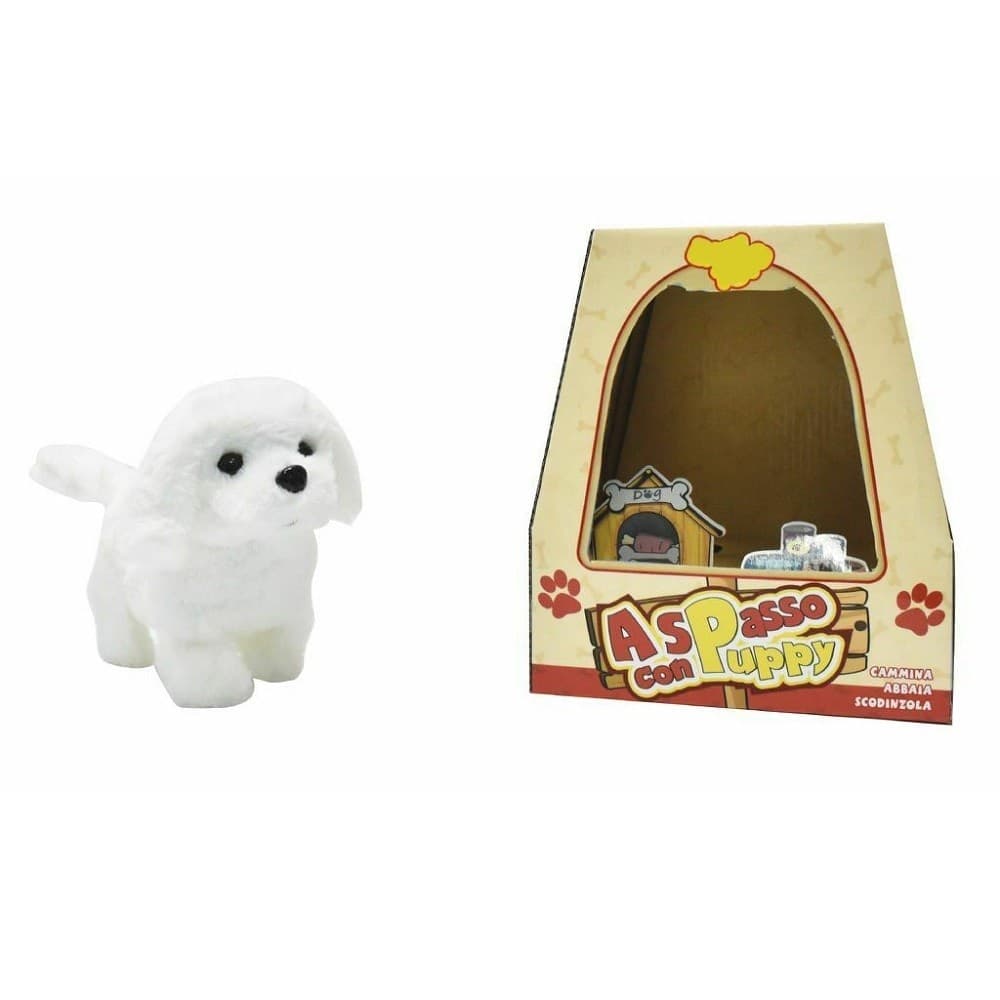A-Spasso-Con-Puppy-Cane-Cagnolino-Giocattolo-Abbaia-Cammina-Gioco-Bambini