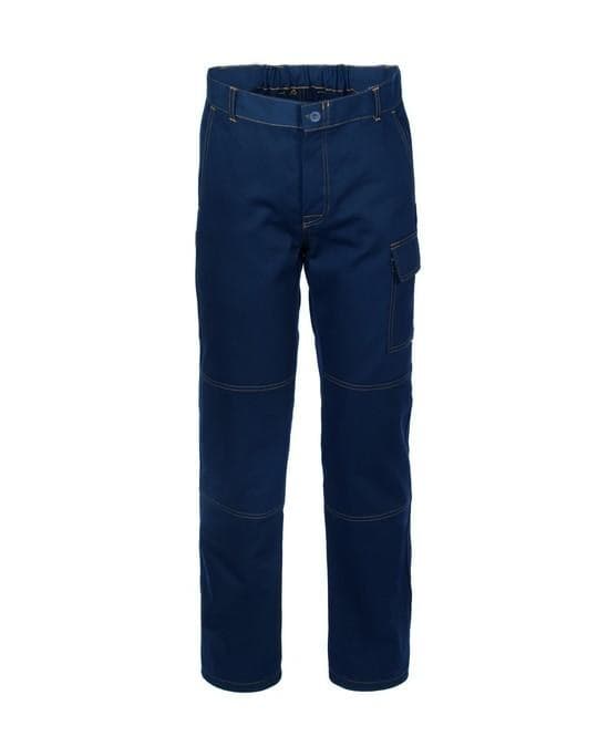 Pantalone Serio Plus + Stretch Blu Pantalone da Lavoro Elasticizzato Officina Industria Meccanico Elettricista in Pantaloni sportivi Dresswork - Como, commercioVirtuoso.it