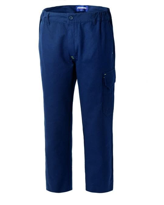 Pantalone Multitasca BremboPlus Blu Pantalone da Lavoro con Tasconi Officina Industria Meccanico in Pantaloni sportivi Dresswork - Como, commercioVirtuoso.it