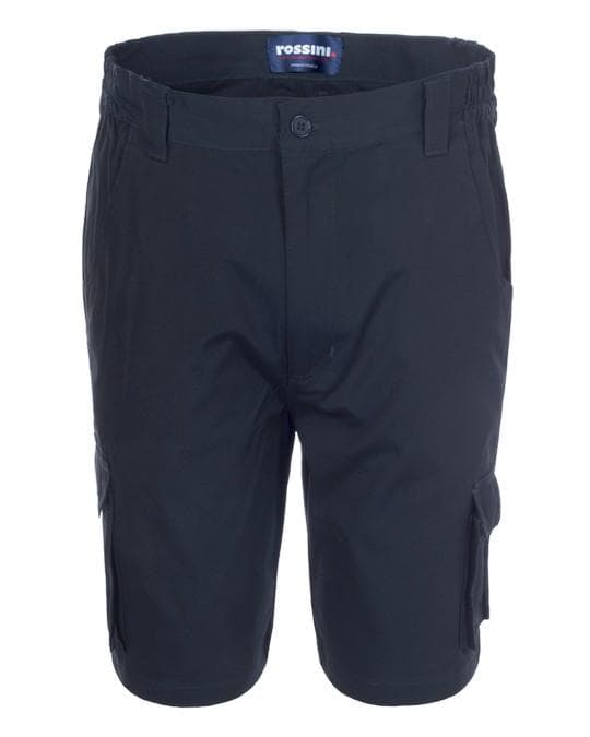 Bermuda California Blu Pantaloncino da Lavoro con Tasconi Leggero in Pantaloncini Dresswork - Como, commercioVirtuoso.it