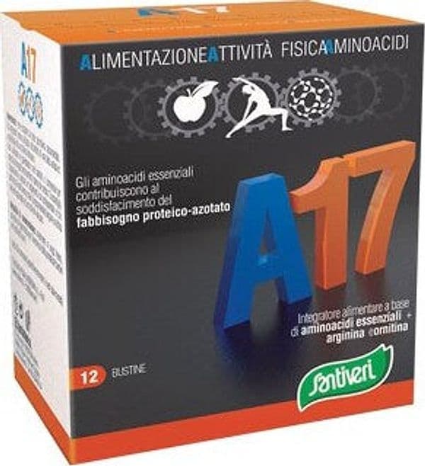 A17-AMINOACIDI-integratore-alimentare-12-bustine-Santiveri-Ibersan