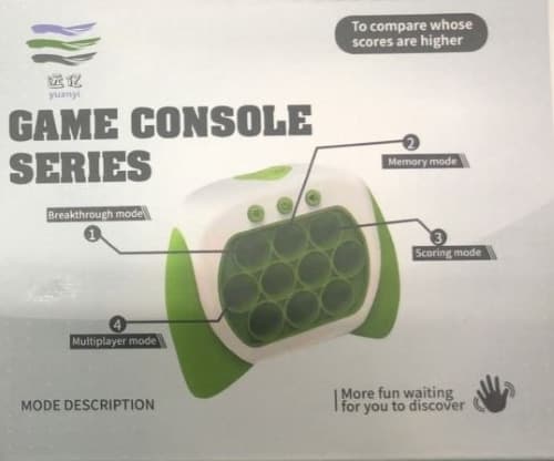 Popp It Elettrico Con Luci E Suoni - Game Console Series Verde in Giochi da schiacciare Prezzo Bomba Store - Casalnuovo di Napoli, commercioVirtuoso.it