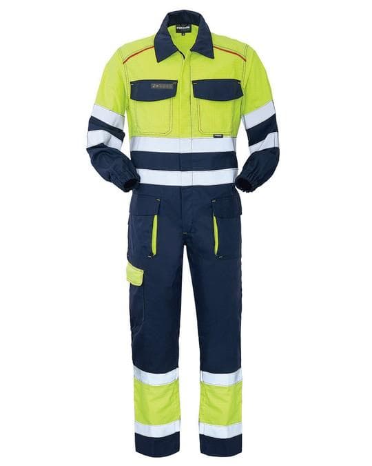Tuta TPS Giallo Blu Tuta da Lavoro Multiprotezione Antiacido Antistatico in Abbigliamento Dresswork - Como, commercioVirtuoso.it
