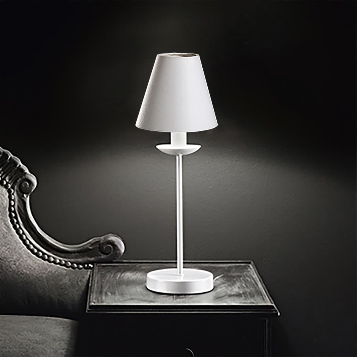 Abat-jour-classica-contemporanea-Perenz-DUCALE-6268-B-14-E14-LED-lampada-tavolo-paralume