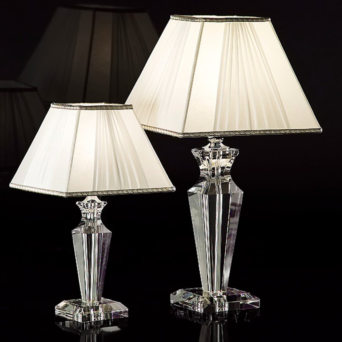 Abat-jour-classica-Lampadari-Bartalini-CECILE-1003-LT-E14-E27-LED-cristallo-tessuto-lampada-tavolo