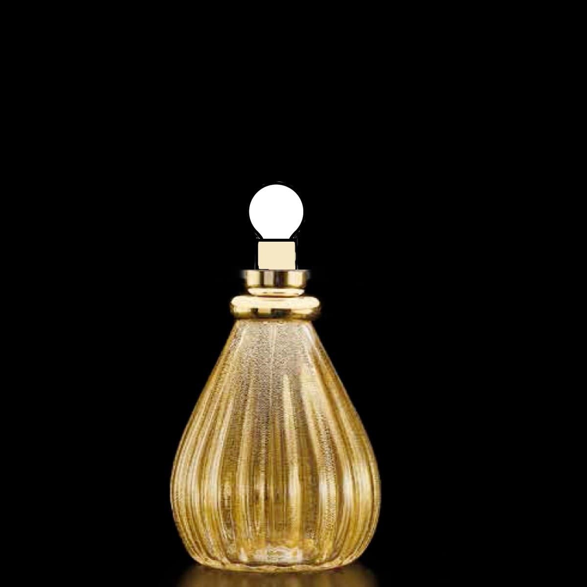 Abat-jour-classica-Sylcom-FELICITA-1395-E14-LED-vetro-soffiato-lampada-tavolo