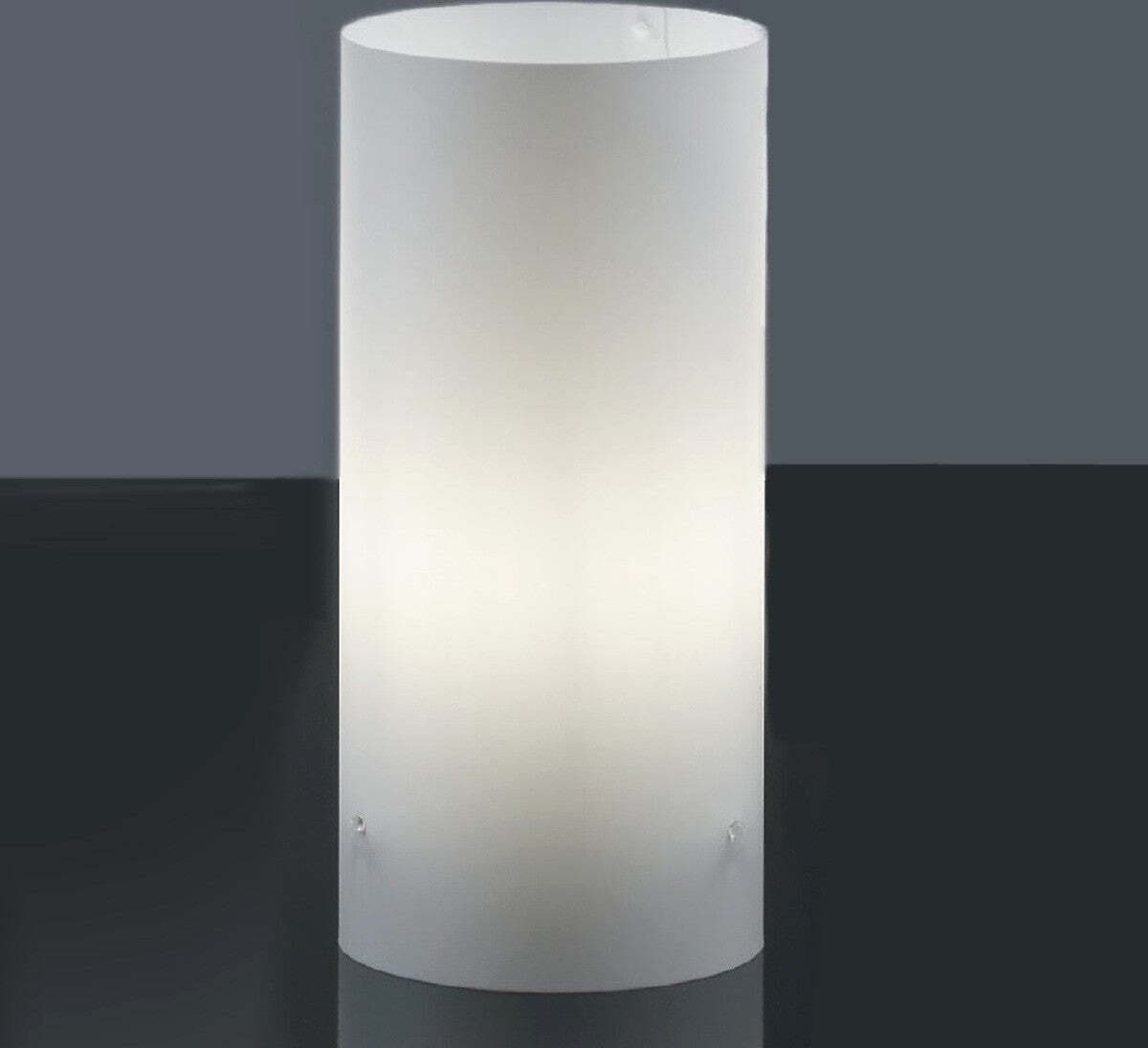 Abat-jour-Linea-Zero-DECOLIGHT-608-DL-W-E27-LED-polilux-cilindro-colorato-lampada-tavolo-moderno