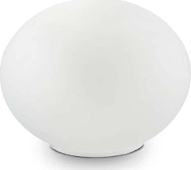 Abat-jour-moderna-Ideal-Lux-SMARTIES-BIANCO-TL1-G9-LED-vetro-lampada-tavolo