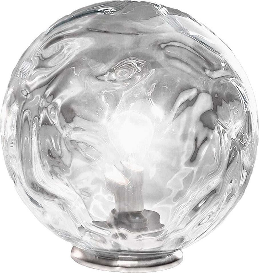 Abat-jour moderno Due P illuminazione 2586 LED vetro lampada tavolo