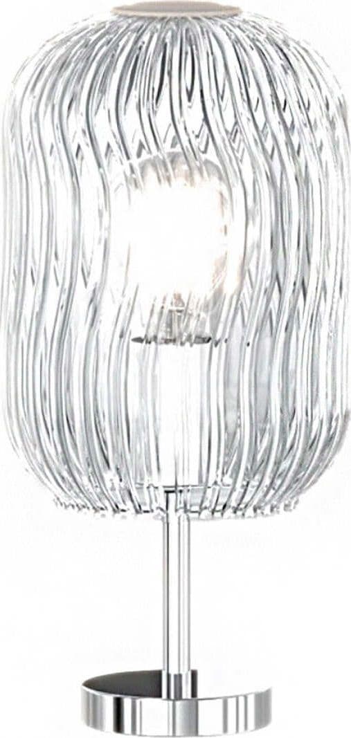 Abat-jour-moderno-Top-Light-TENDER-1181-CR-P-TR-E27-LED-vetro-lampada-tavolo