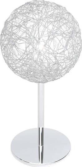 Abatjour-Contemporaneo-Willow-Metallo-Cromo-Diffusore-Alluminio-1-Luce-G9