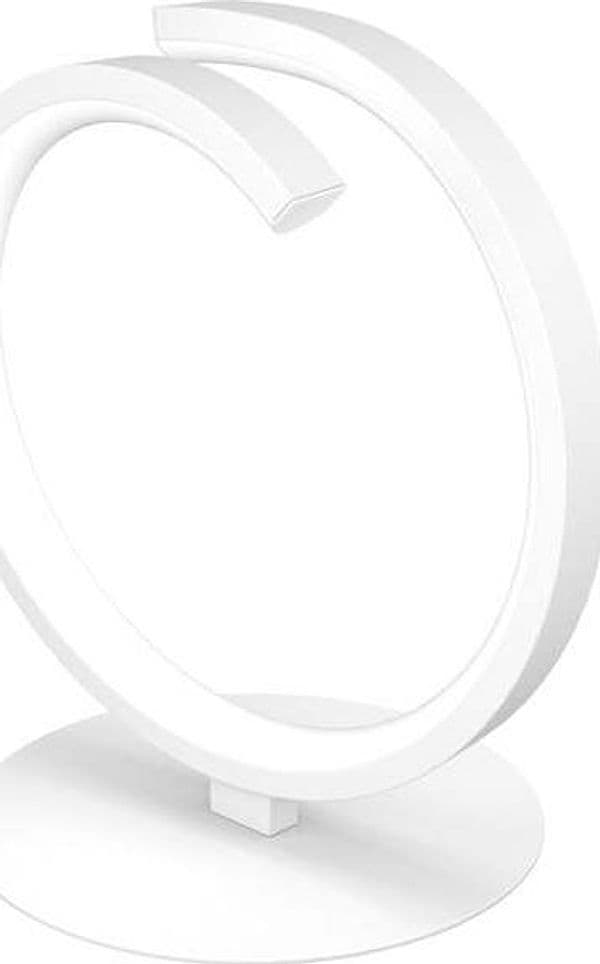 Abatjour-Moderno-Tornado-Alluminio-Bianco-Led-8W