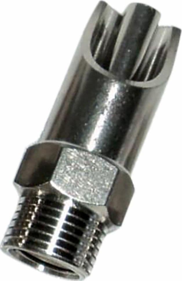 Abbeveratoio suini acciaio e ottone Ø 21mm filetto M1/2" confezione da 3 pezzi in Abbeveratoi GardenStore - Novellara, commercioVirtuoso.it