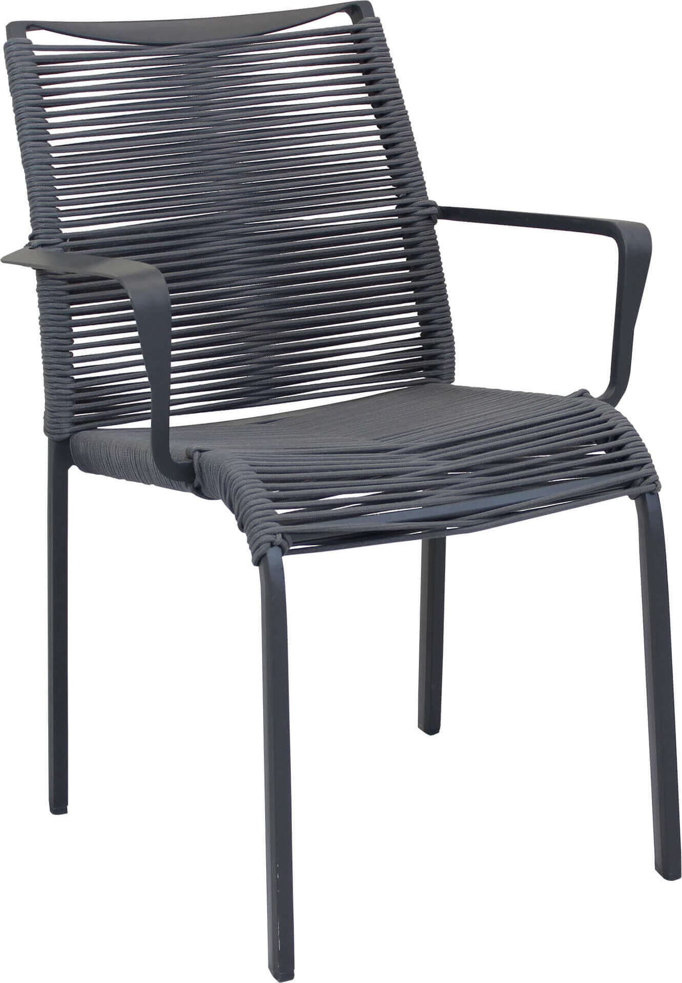 ABEONA---poltrona-da-giardino-in-alluminio-e-corda-impilabile-Antracite-Milani-Home