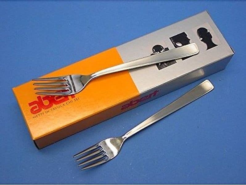 Abert-Boston-Posate-Servizio-di-Forchette-per-Frutta-in-Acciaio-Inox-12-Pz