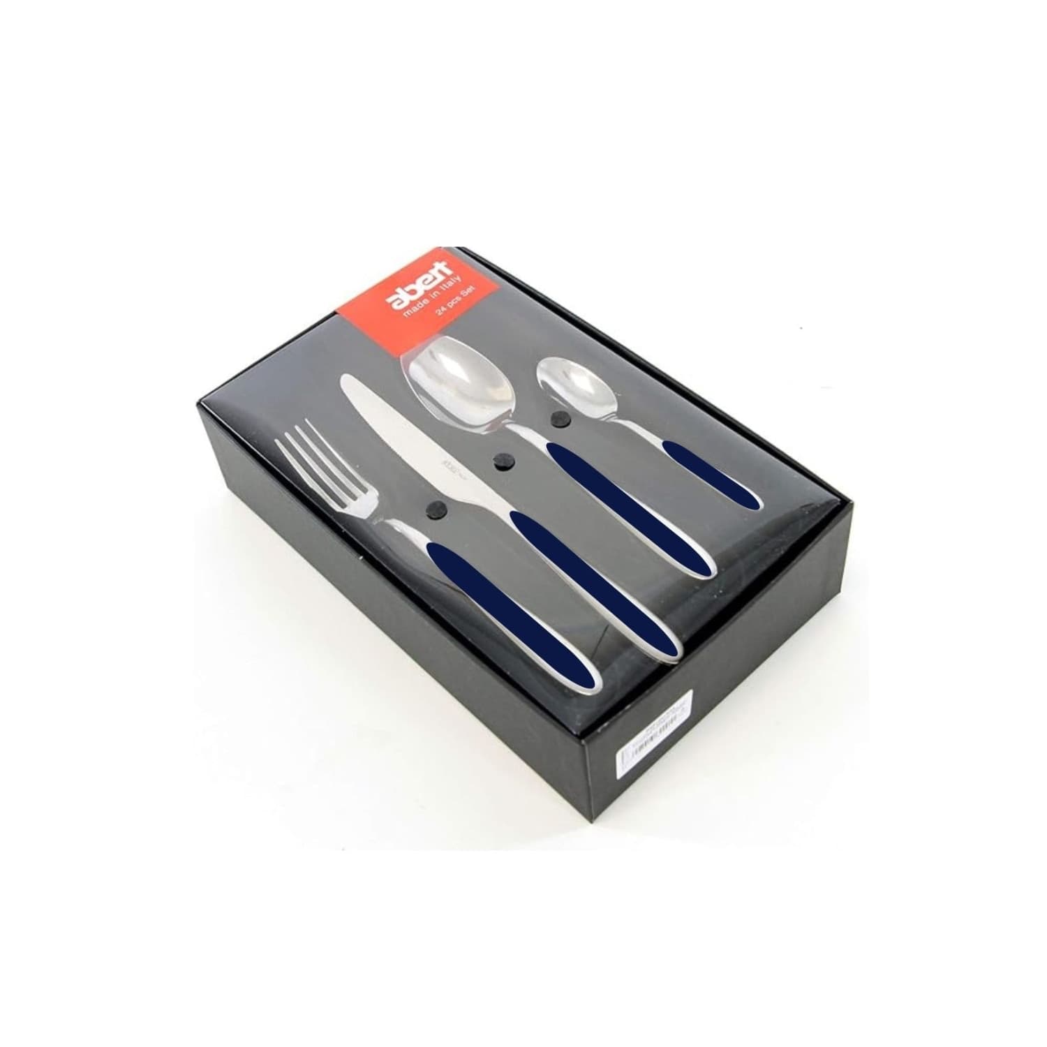 Abert-Servizio-Posate-24pz-Master-BLU/INOX-RN91221L1524