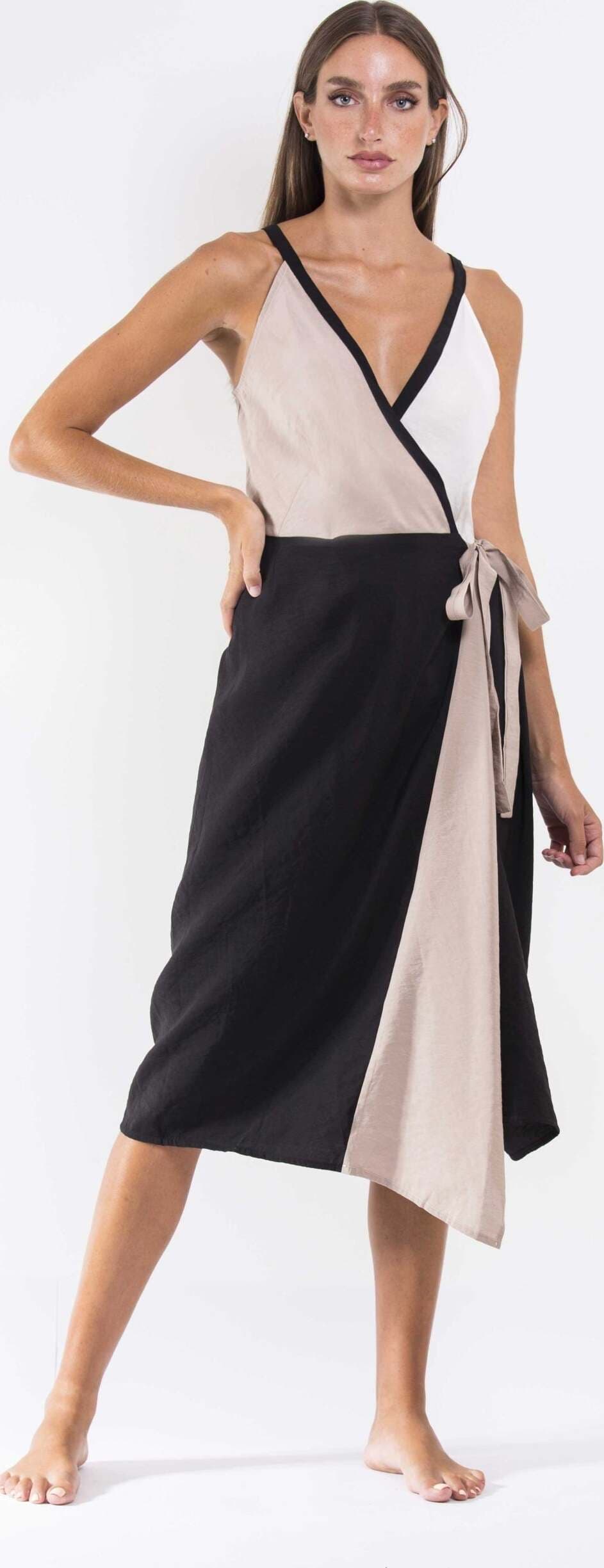 Abito-incrociato-sand-and-black