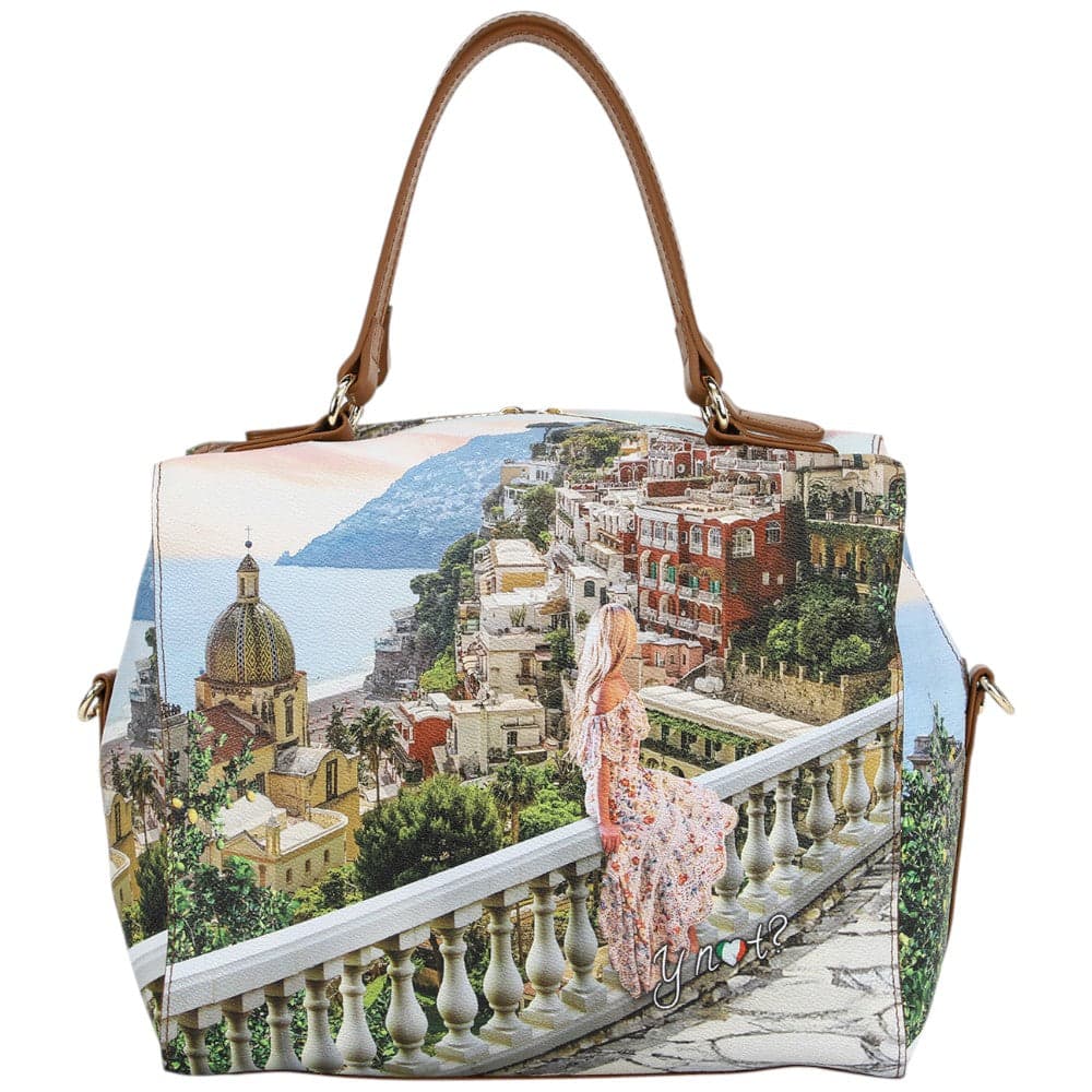 YNot borsa boston bag con tracolla stampa Drimming Coast YES702S5 Borse YNot