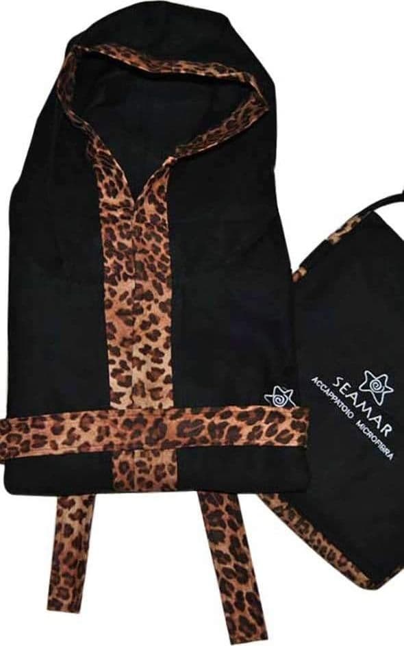 Accappatoio per Donna 100% Microfibra Donna Con Cappuccio E Bordo Maculato per Doccia, Leggero Ideale per Palestra, Sport, Piscina Moda/Donna/Abbigliamento/Abbigliamento da notte lingerie e intimo/Pigiami e camicie da notte/Accappatoi e vestaglie La Bottega del Risparmio - Bari, Commerciovirtuoso.it