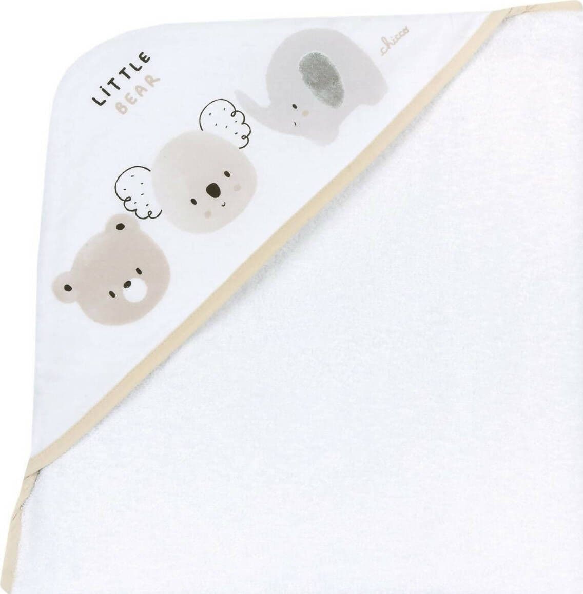 Accappatoio quadrato in spugna di cotone, grafica stampata, pratico ed avvolgente, prodotto con certificazione oeko-tex la qualità per il tuo bambino 09002924000000 disponibile in 3 colori tre colori Prima infanzia/Igiene e benessere/Bagnetto/Accappatoi/Accapatoi da bambina Sanitaria Gioia del Bimbo - Villa San Giovanni, Commerciovirtuoso.it