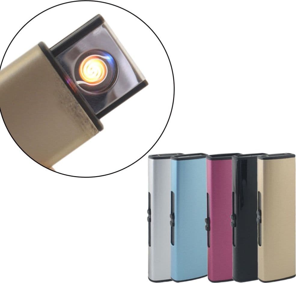 ACCENDINO ELETTRICO USB RICARICABILE SENZA FIAMMA ANTIVENTO REGALO ELETTRONICO Casa e cucina/Decorazioni per interni/Candele e portacandele/Accessori per candele/Accendini Trade Shop italia - Napoli, Commerciovirtuoso.it