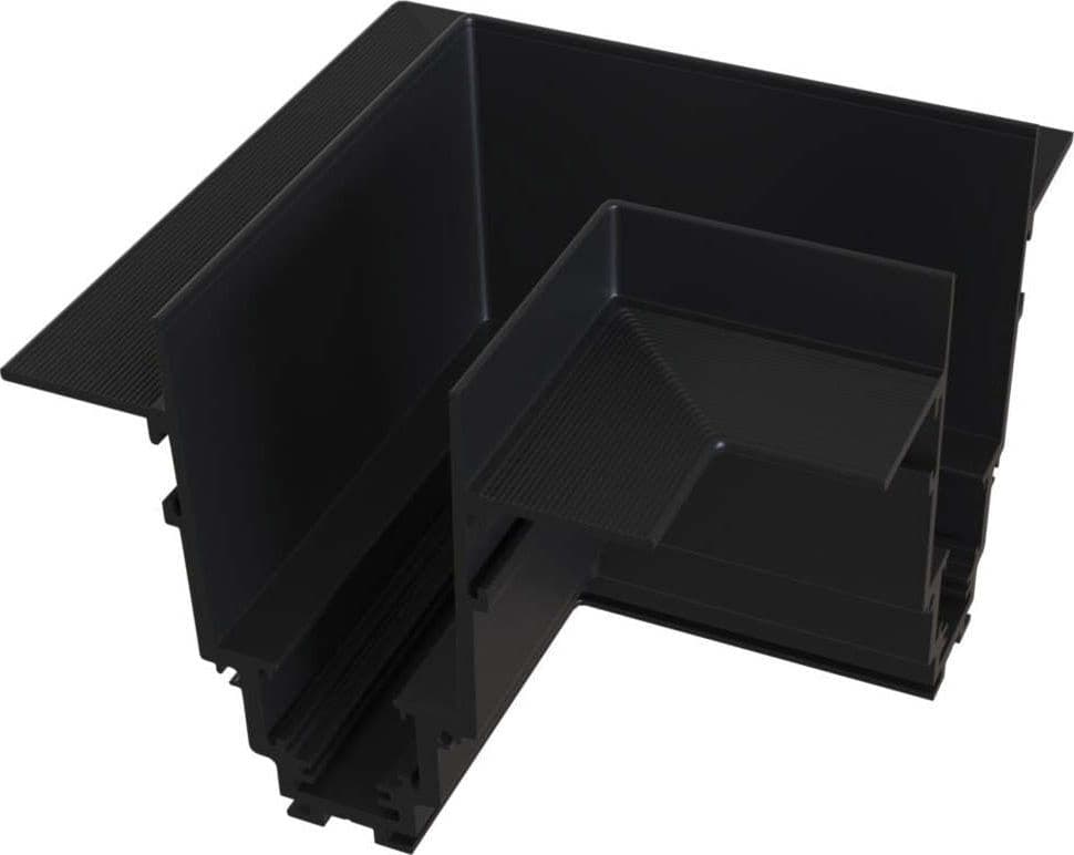 Accessorio-Binario-Da-Incasso-Moderno-Con-Spessore-8,5Cm-Angolo-Alluminio-Nero