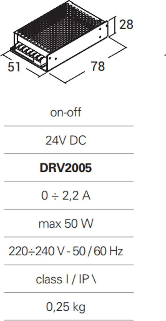 Accessorio-Pan-International-NIP-DRV2005-driver-tensione-costante