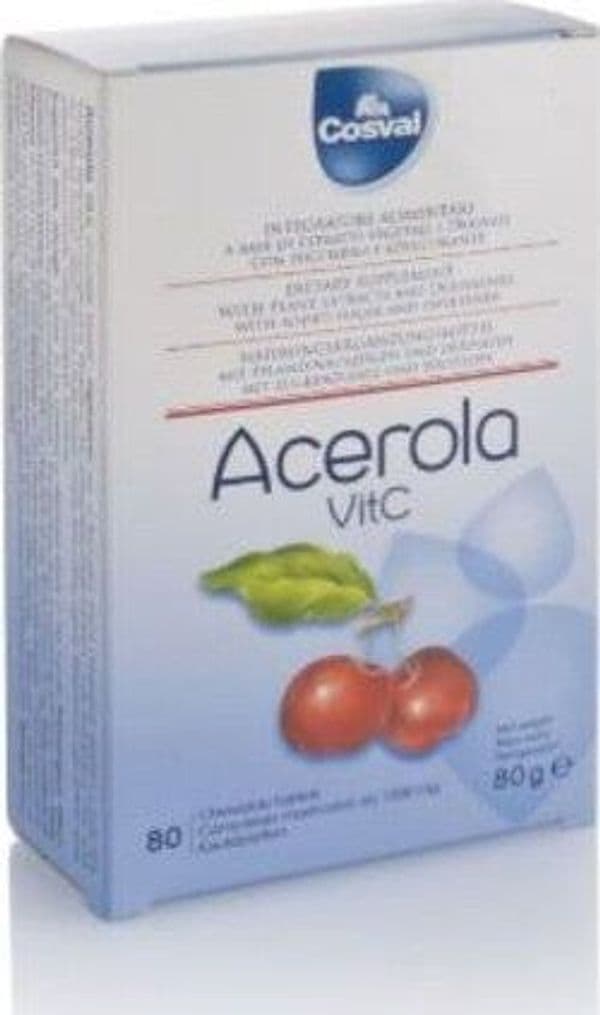 Acerola-80-Tavolette-Masticabili-Cosval