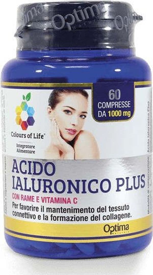 Acido-Ialuronico-Plus-60-compresse-Optima-Naturals