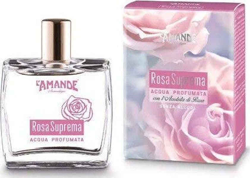 ACQUA-PROFUMATA-ROSA-SUPREMA-SENZA-ALCOOL-100-ml-L'Amande