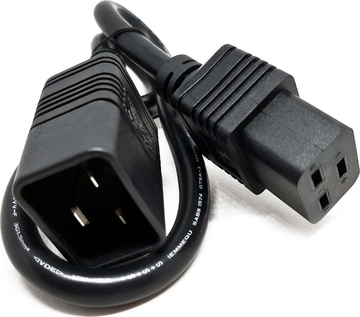 Adattatore alimentazione Dell 0JM291 60cm da C19 a C20 Power Cord per Server Workstation PowerEdge PowerVault 16A PSU in 85cento.it - Potenza, commercioVirtuoso.it