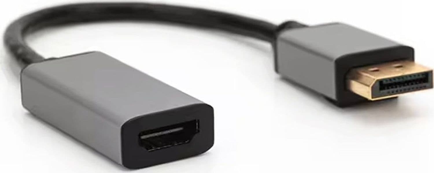 Adattatore da DisplayPort Maschio a HDMI Femmina 4k 60Hz HDR per PC HDTV Monitor High Quality in metallo in 85cento.it - Potenza, commercioVirtuoso.it