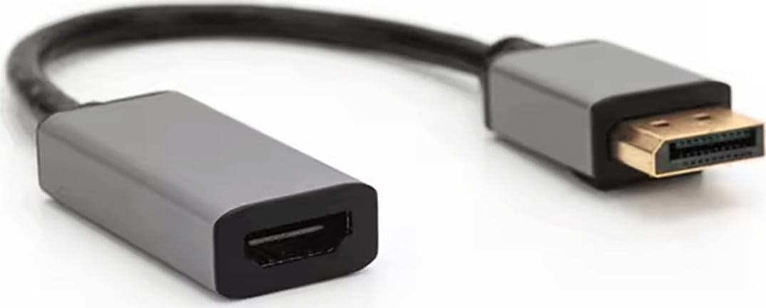 Adattatore da DisplayPort Maschio a HDMI Femmina 4k 60Hz HDR per PC HDTV Monitor High Quality in metallo in 85cento.it - Potenza, commercioVirtuoso.it